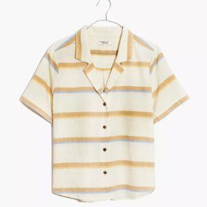 Madewell Camp Shirt in Stripe